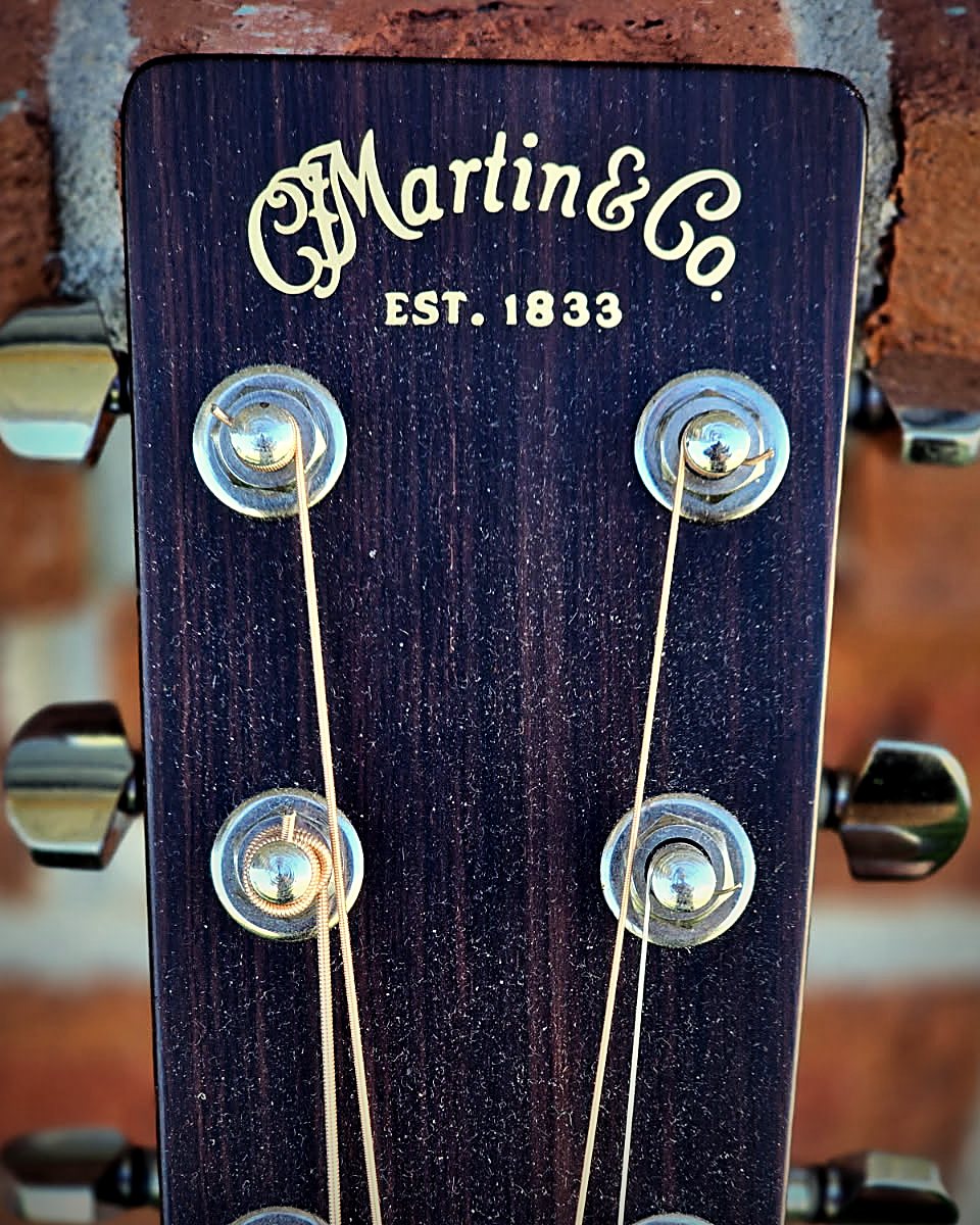 Martin & Co. headstock, est. 1833